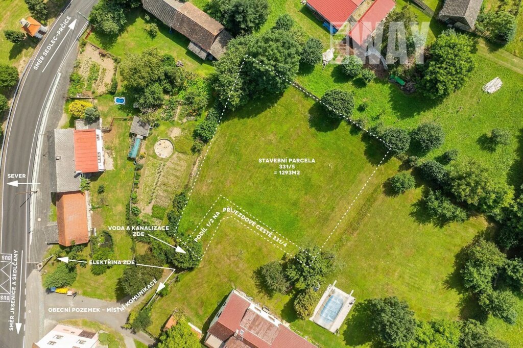 Dobrošovice – Jesenice pozemek na bydlení