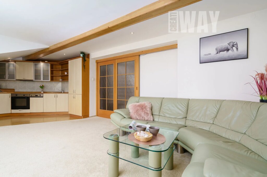 PŮDNÍ MEZONETOVÁ VESTAVBA VEDLE PARKU JEZERKA