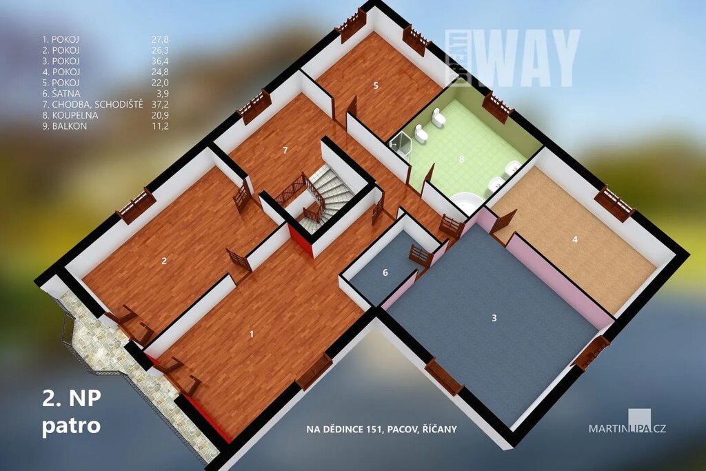 RD Na Dědince, Pacov, Říčany (V)