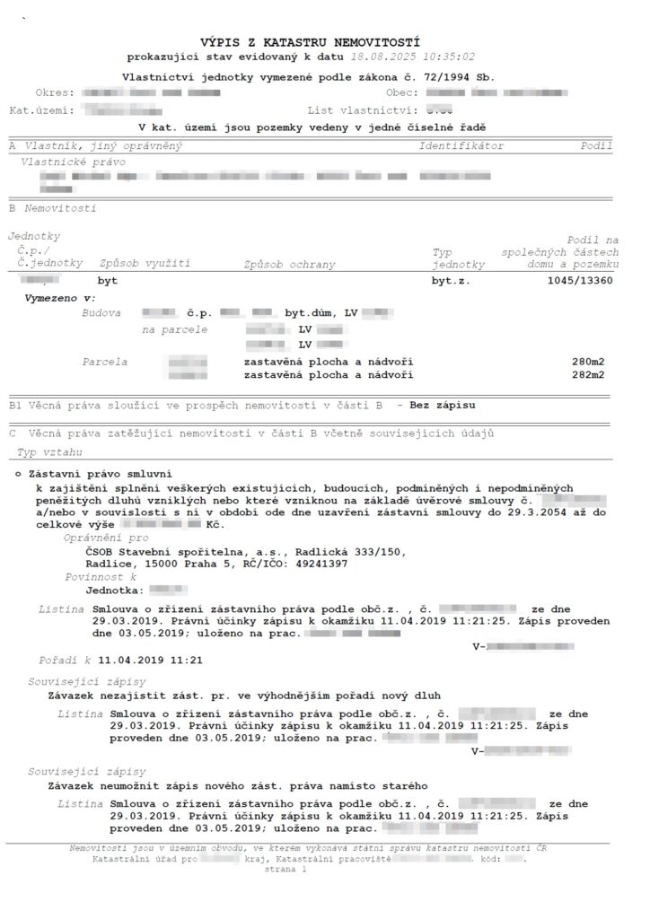 Jaké dokumenty po vás budu chtít při prodeji (a jaké si opatřím sám)