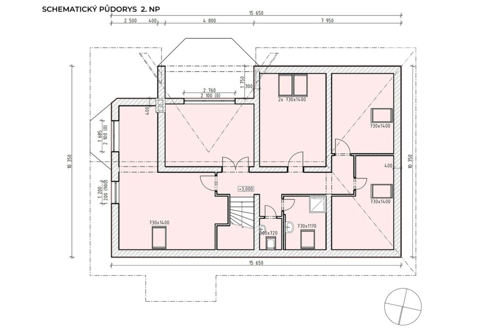 RD Cyrilov – rodinná vila u lesa